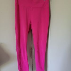 Sold! Pop Fit Medium Pink Leggings With Pockets